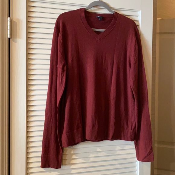 Men’s Theory Cashmere & Cotton V-Neck Sweater - Picture 3 of 6